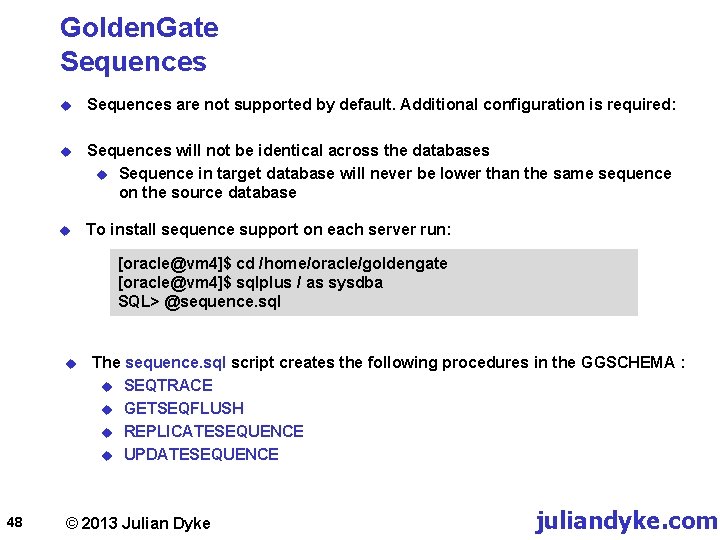 Golden. Gate Sequences u Sequences are not supported by default. Additional configuration is required:
