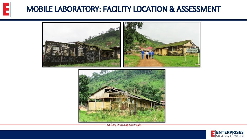 MOBILE LABORATORY: FACILITY LOCATION & ASSESSMENT 