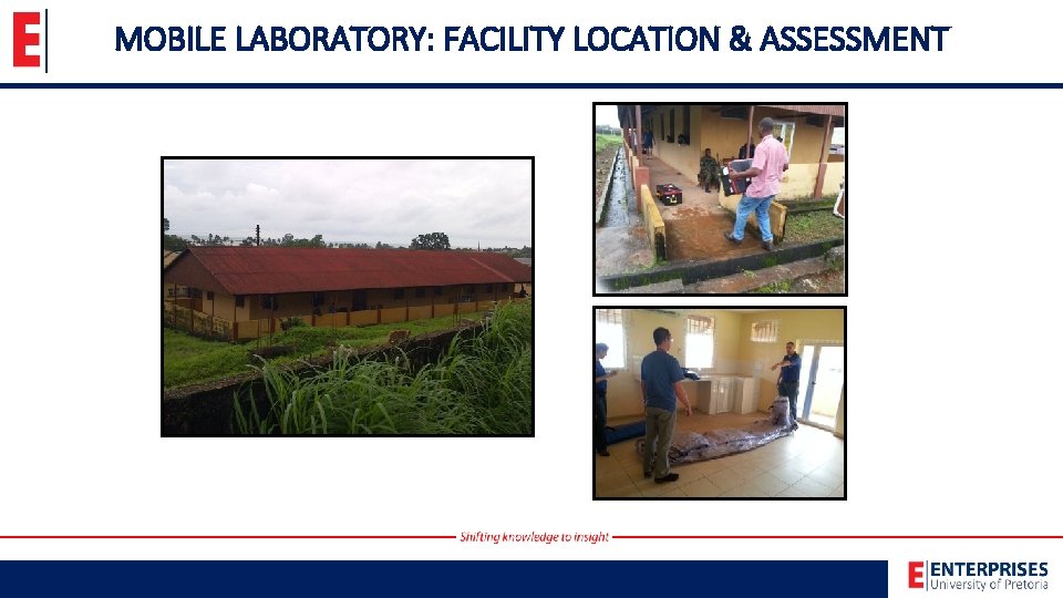 MOBILE LABORATORY: FACILITY LOCATION & ASSESSMENT 