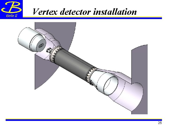 Vertex detector installation 25 