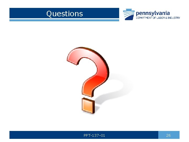 Questions PPT-137 -01 26 