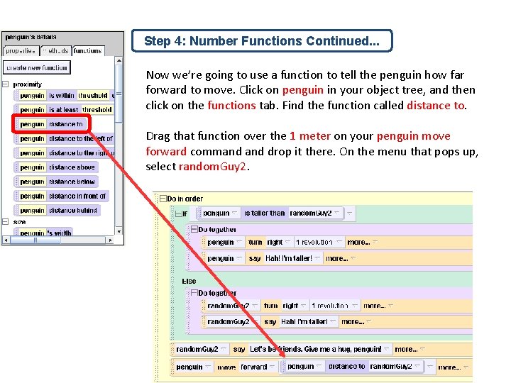 Step 4: Number Functions Continued. . . Now we’re going to use a function