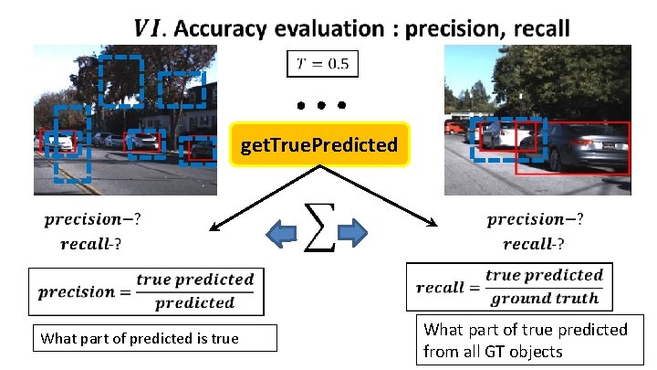  get. True. Predicted What part of predicted is true What part of true