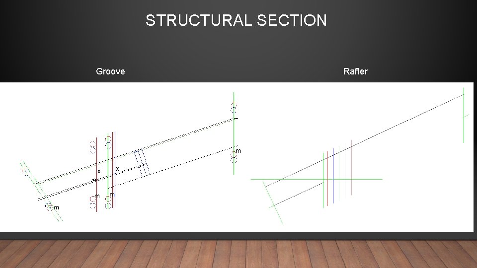 STRUCTURAL SECTION Groove Rafter 