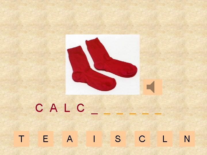 C A L C _ _ _ T E A I S C L