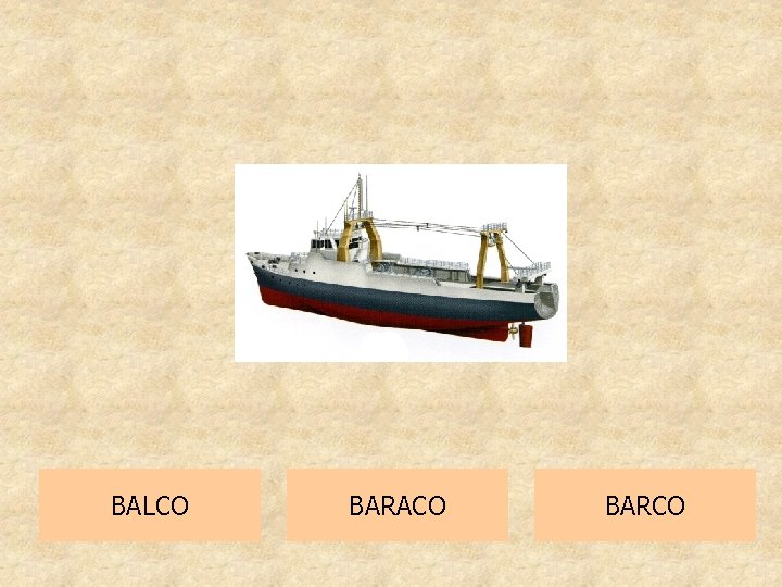 BALCO BARACO BARCO 