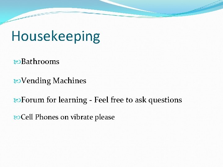 Housekeeping Bathrooms Vending Machines Forum for learning - Feel free to ask questions Cell