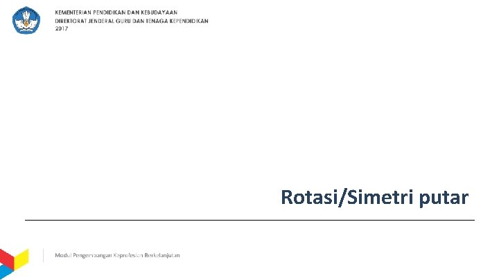 Rotasi/Simetri putar 