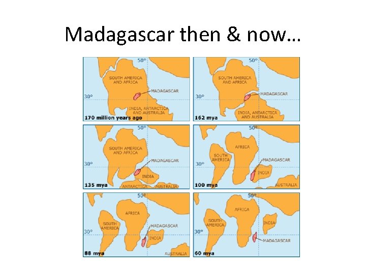 Madagascar then & now… 