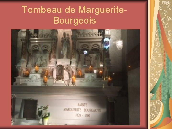 Tombeau de Marguerite. Bourgeois 