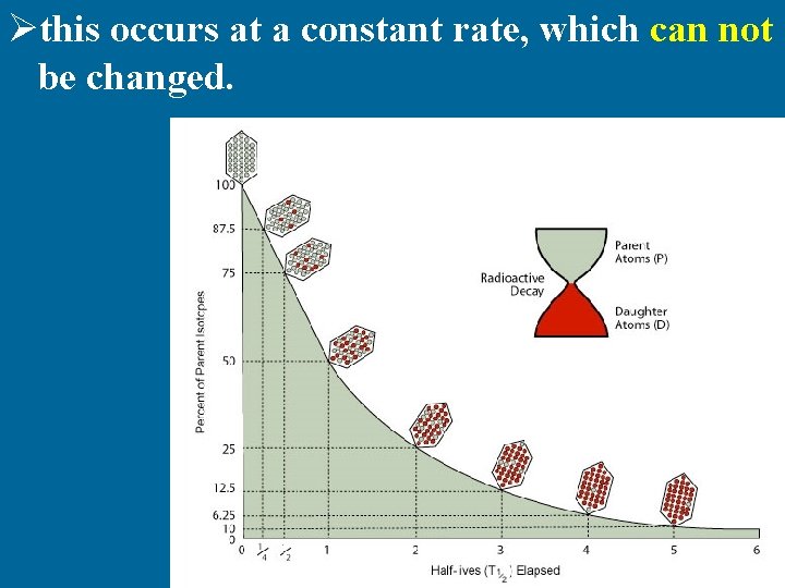 Øthis occurs at a constant rate, which can not be changed. 11 