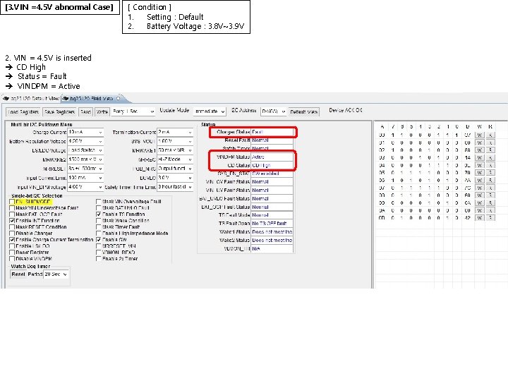 [3. VIN =4. 5 V abnormal Case] 2. VIN = 4. 5 V is