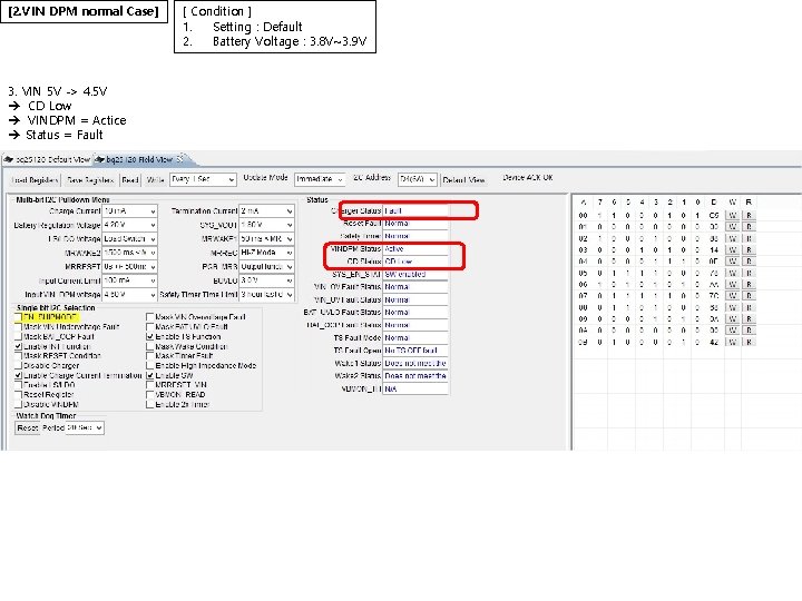 [2. VIN DPM normal Case] 3. VIN 5 V -> 4. 5 V CD