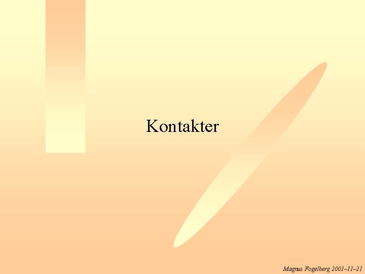 Kontakter 