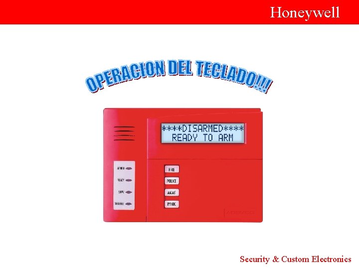  Honeywell Security & Custom Electronics 