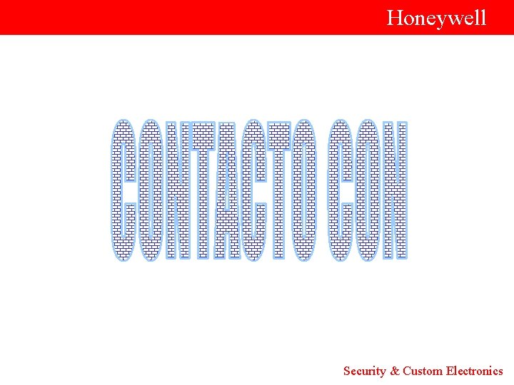  Honeywell Security & Custom Electronics 
