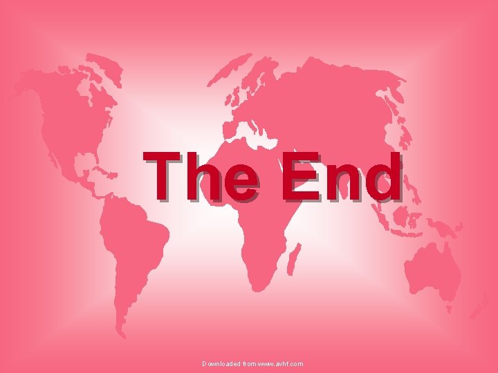The End Downloaded from www. avhf. com 