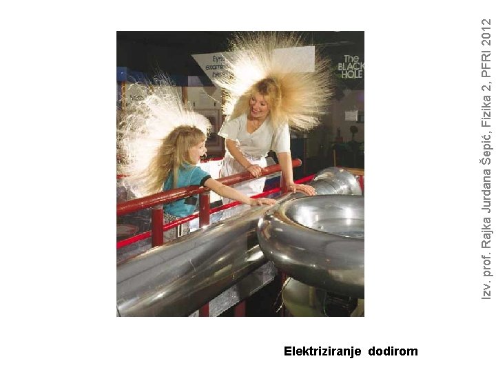 Elektriziranje dodirom Izv. prof. Rajka Jurdana Šepić, Fizika 2, PFRI 2012 