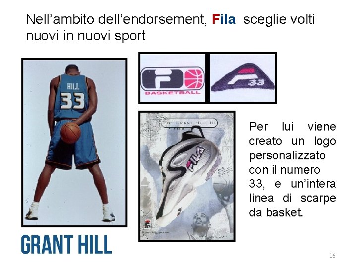 Nell’ambito dell’endorsement, Fila sceglie volti nuovi in nuovi sport Per lui viene creato un