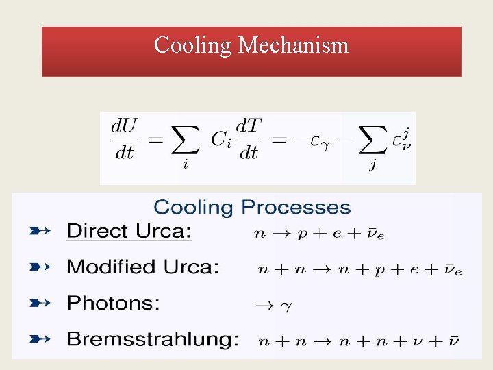 Cooling Mechanism 