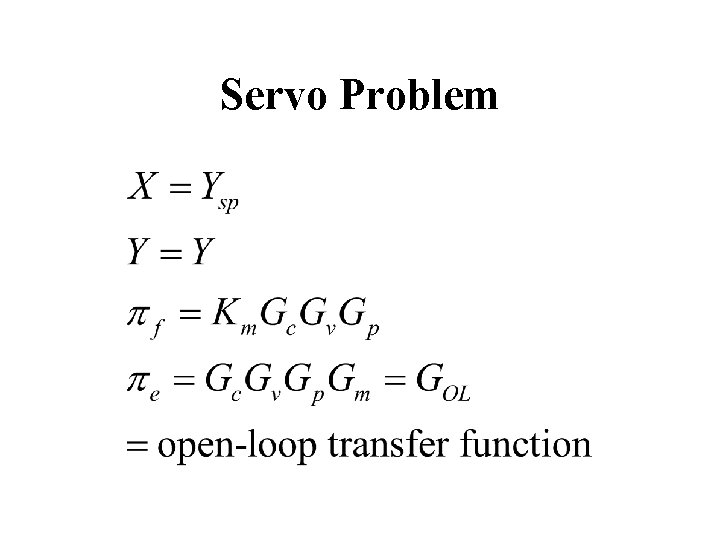 Chapter 11 Dynamic Behavior of Closed Loop Control