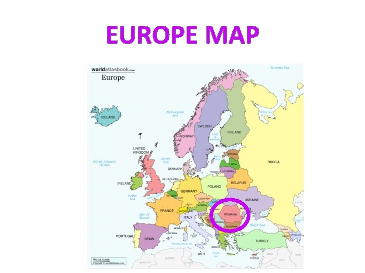EUROPE MAP 