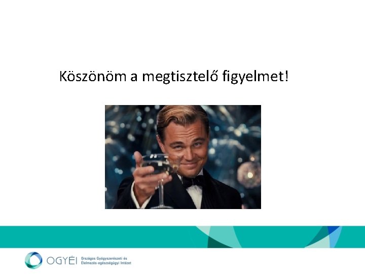 Köszönöm a megtisztelő figyelmet! 