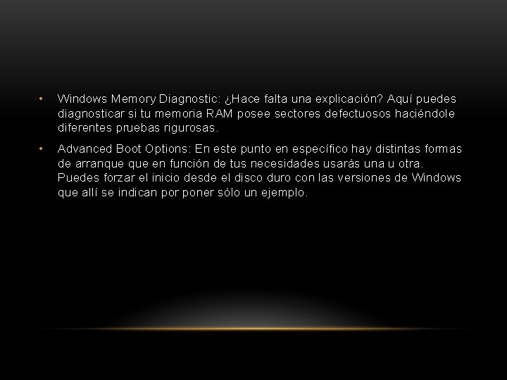  • Windows Memory Diagnostic: ¿Hace falta una explicación? Aquí puedes diagnosticar si tu
