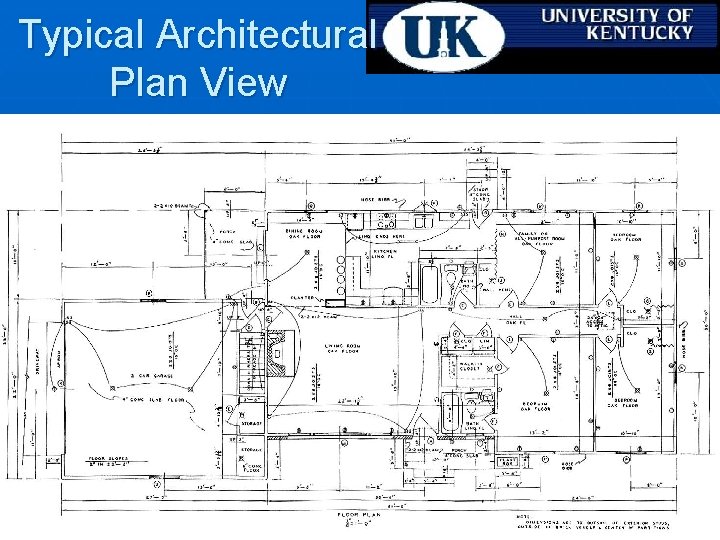 Typical Architectural Plan View 