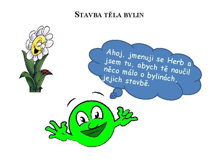 STAVBA TĚLA BYLIN Ahoj, j menuji se Herb jsem tu a , abych tě