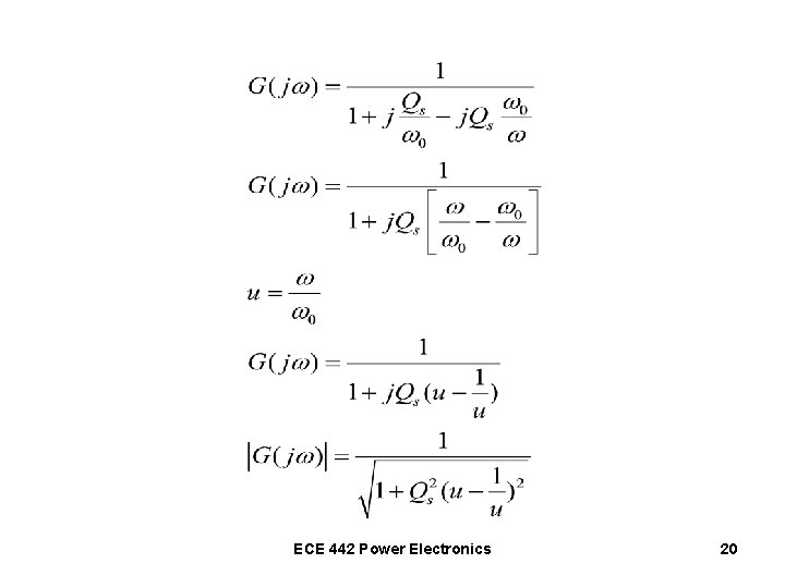 ECE 442 Power Electronics 20 