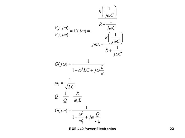 ECE 442 Power Electronics 23 
