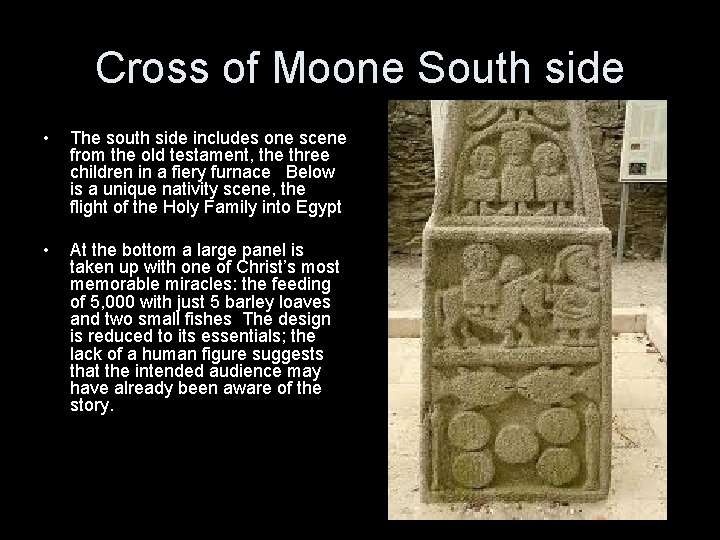 Cross of Moone South side • The south side includes one scene from the