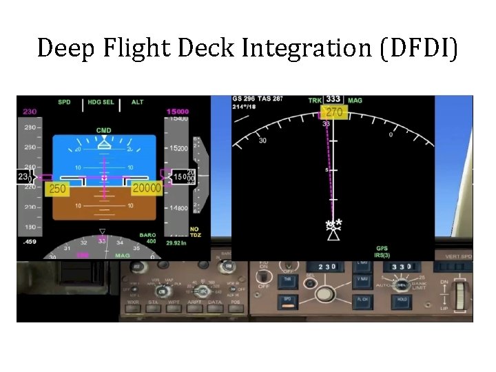 Deep Flight Deck Integration (DFDI) 