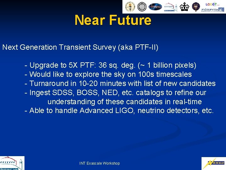 Near Future Next Generation Transient Survey (aka PTF-II) - Upgrade to 5 X PTF: