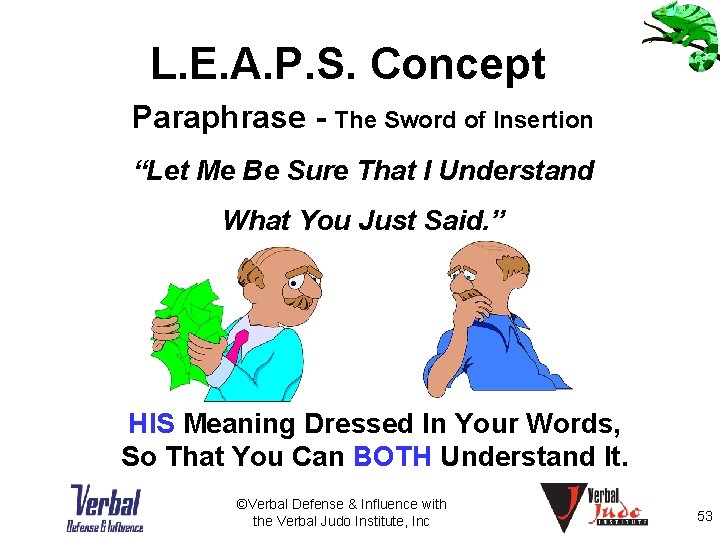 L. E. A. P. S. Concept Paraphrase - The Sword of Insertion “Let Me