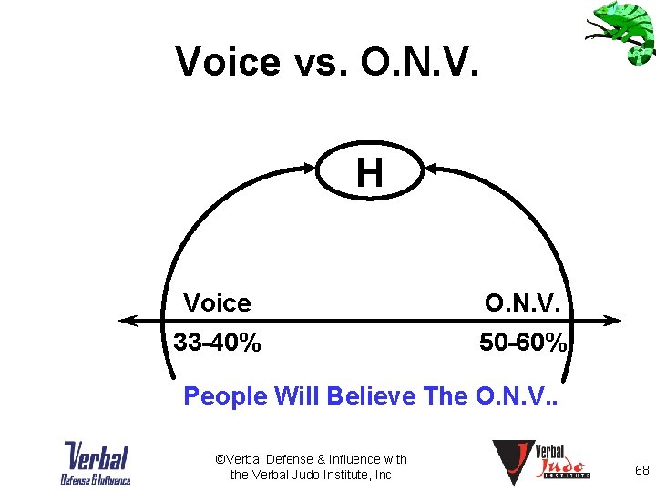 Voice vs. O. N. V. H Voice O. N. V. 33 -40% 50 -60%