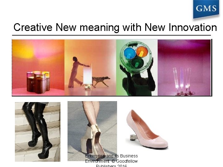 Creative New meaning with New Innovation Enterprise and its Business Environment © Goodfellow 