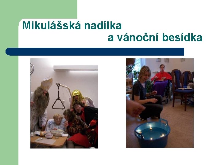 Mikulášská nadílka a vánoční besídka 