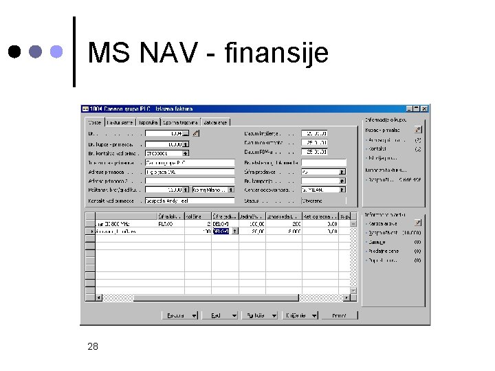 MS NAV - finansije 28 