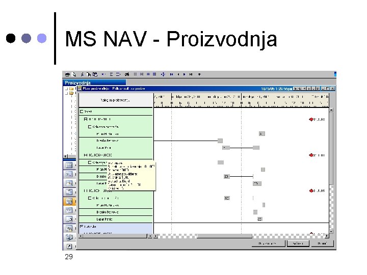 MS NAV - Proizvodnja 29 