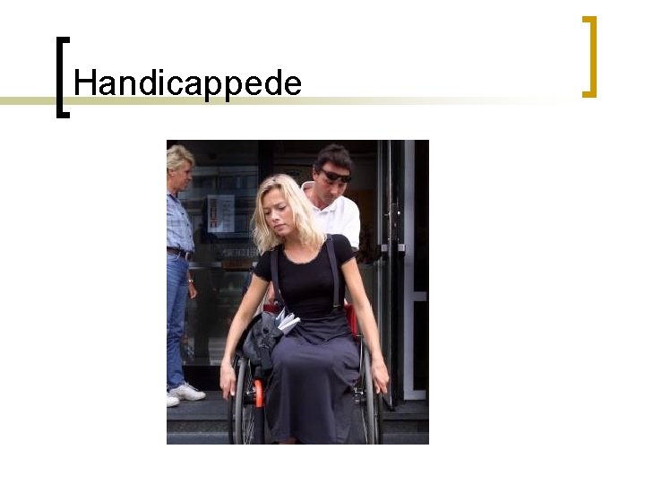 Handicappede 