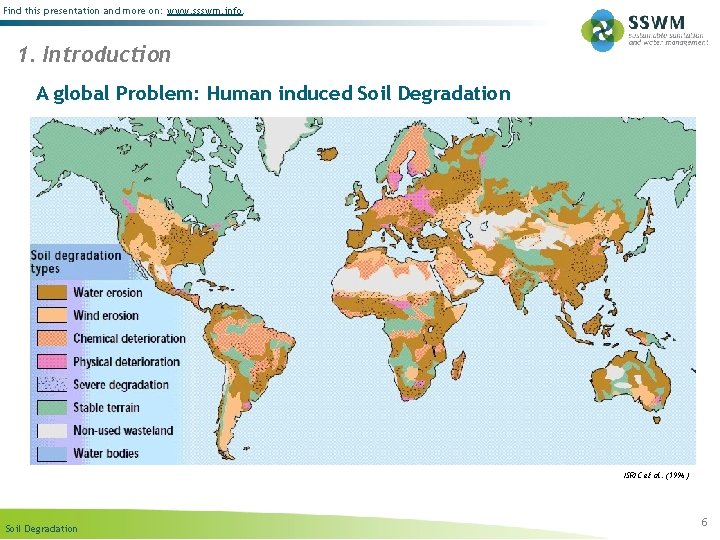 Find this presentation and more on: www. ssswm. info. 1. Introduction A global Problem: