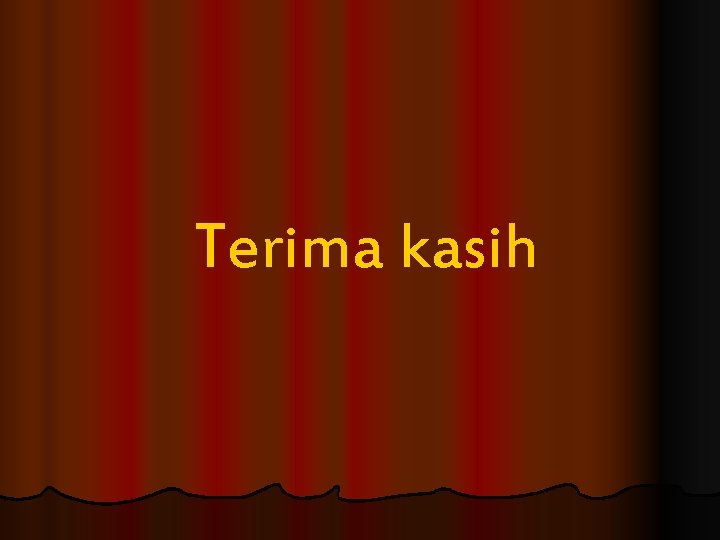 Terima kasih 