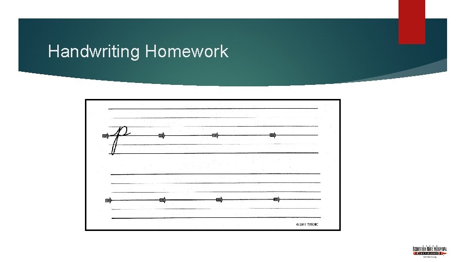 Handwriting Homework 