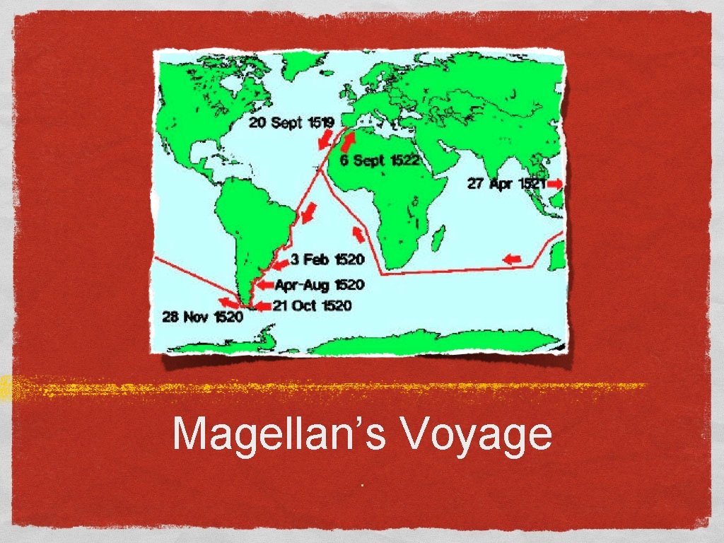 Magellan’s Voyage. 