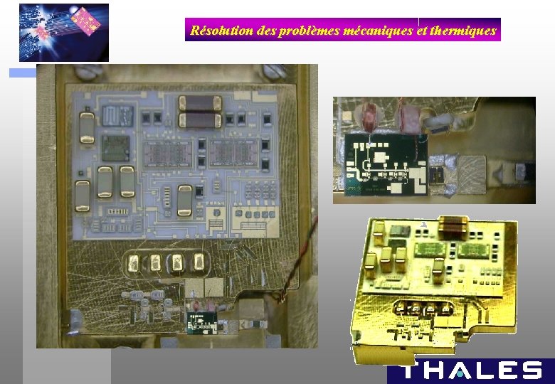 Résolution des problèmes mécaniques et thermiques 