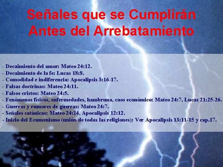 Señales que se Cumplirán Antes del Arrebatamiento - Decaimiento del amor: Mateo 24: 12.