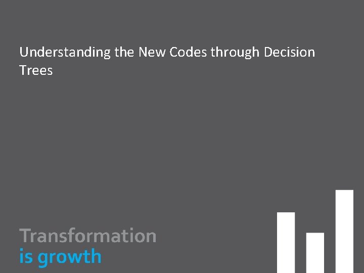 Understanding the New Codes through Decision Trees 