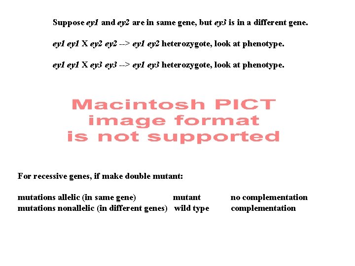 Suppose ey 1 and ey 2 are in same gene, but ey 3 is